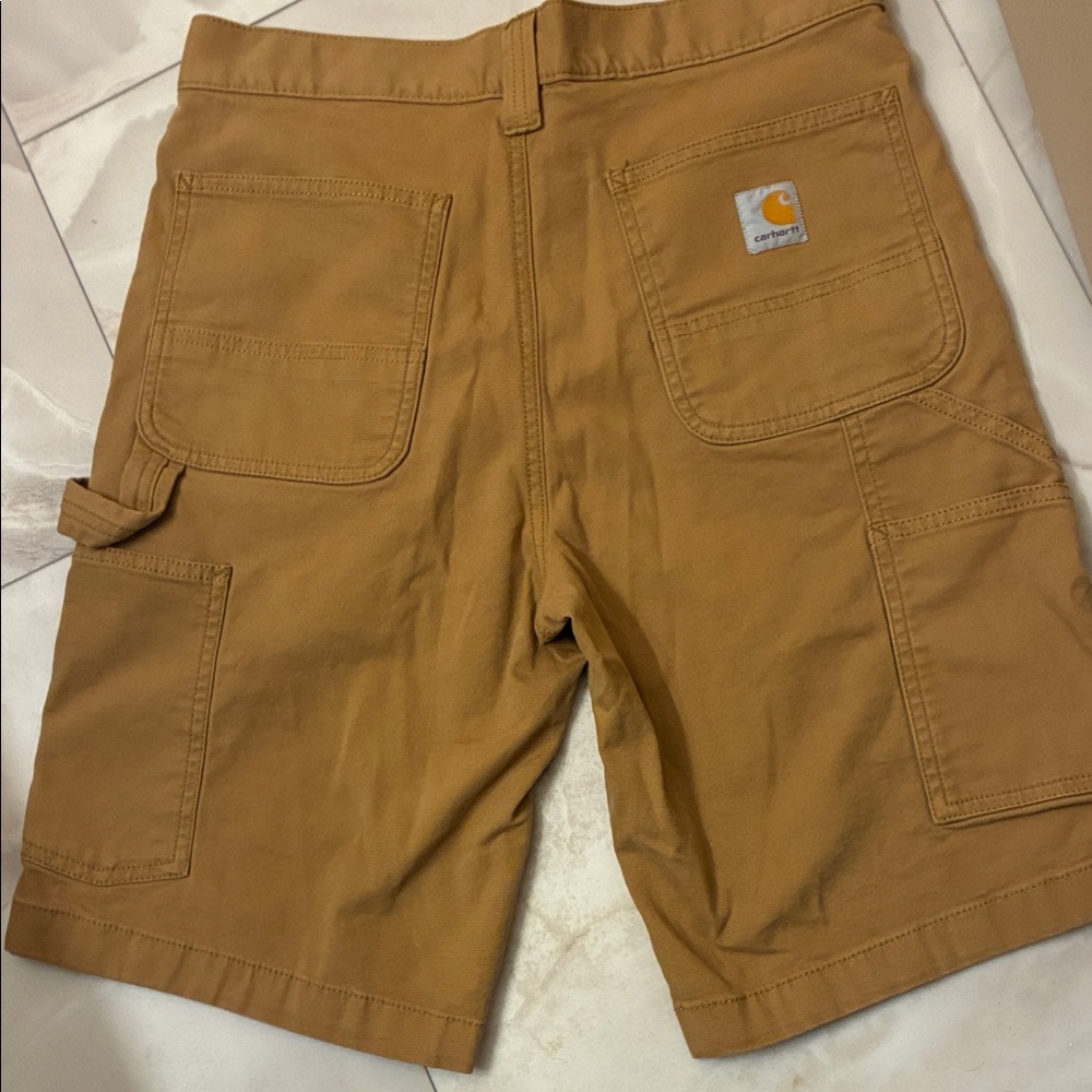 Carhartt Men's Short Cargo Work Shorts in Carhartt Brown
